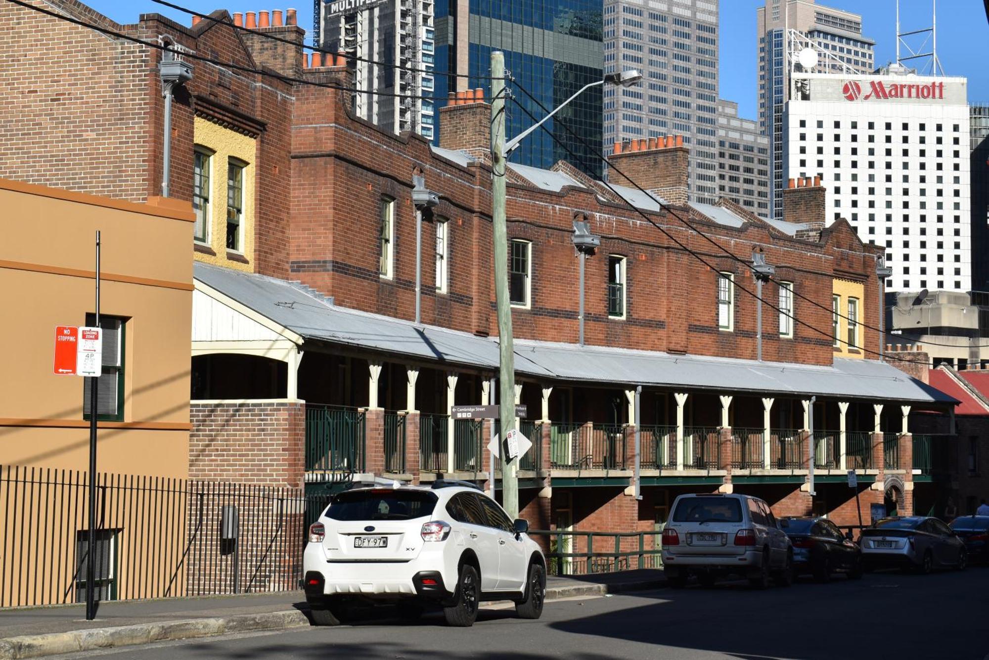 Discover The Rocks - Historical Terrace House Sydney Exterior foto